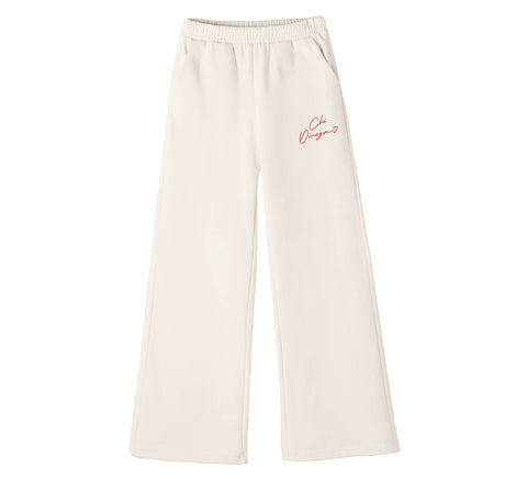 With Love Embroidered Sorority Flare Sweats