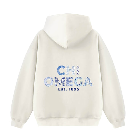 Printed Patch Letters VT Heavyweight Hoodie