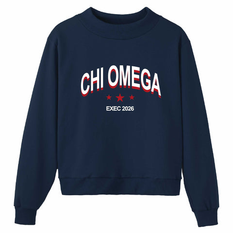 Top Tier Exec Sorority Mock Neck