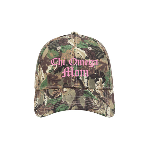 Mom By Nature Embroidered Sorority Hat