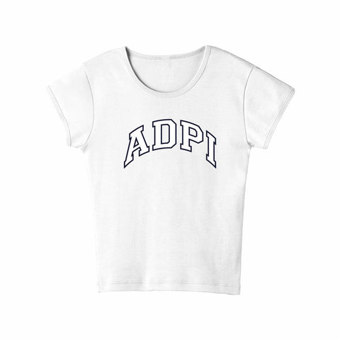 Classic Collegiate Sorority Baby Tee