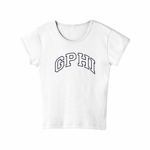 Classic Collegiate Sorority Baby Tee