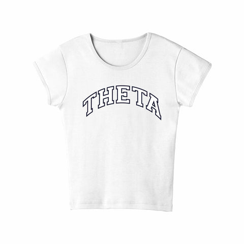 Classic Collegiate Sorority Baby Tee