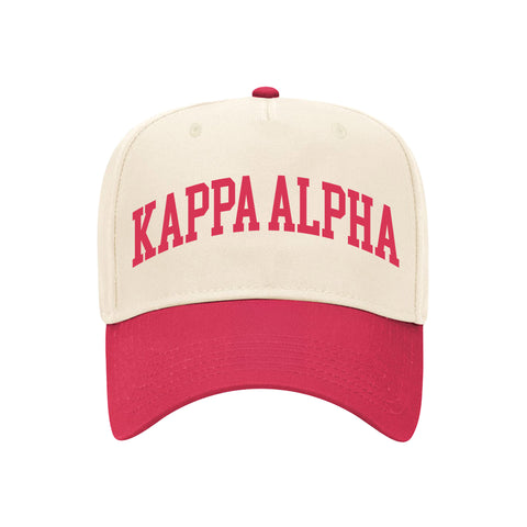 Collegiate Puff Embroidered Fraternity Hat