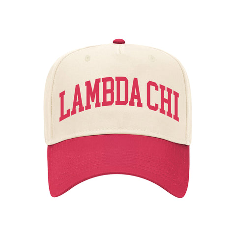 Collegiate Puff Embroidered Fraternity Hat