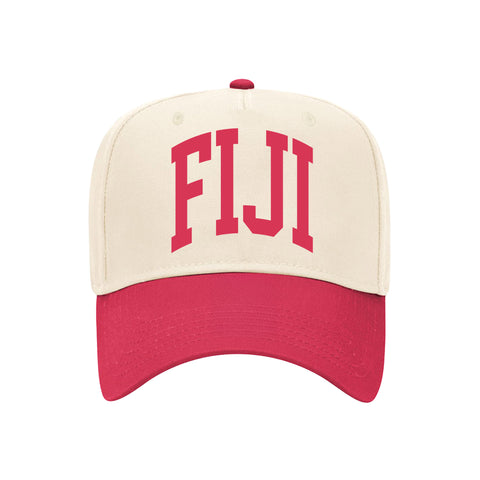 Collegiate Puff Embroidered Fraternity Hat