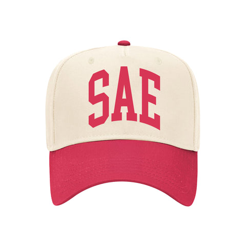 Collegiate Puff Embroidered Fraternity Hat