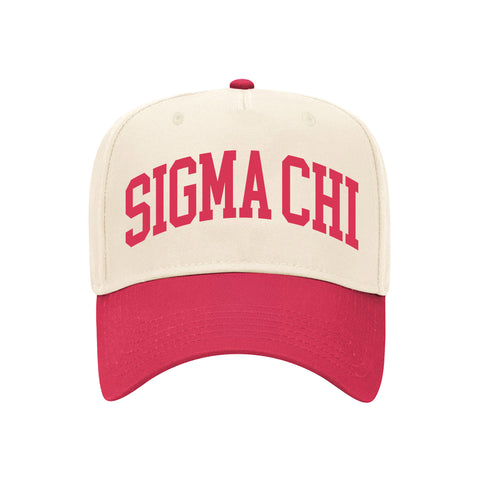 Collegiate Puff Embroidered Fraternity Hat
