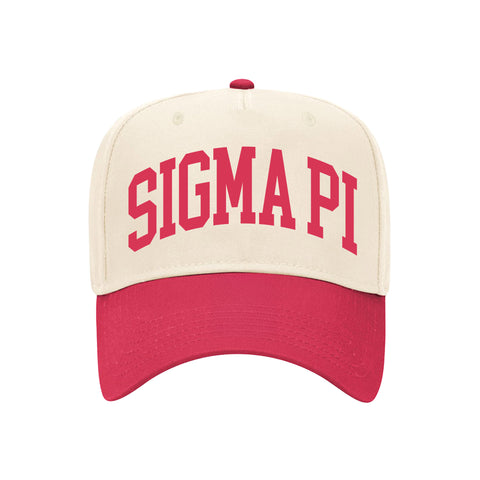Collegiate Puff Embroidered Fraternity Hat