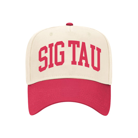 Collegiate Puff Embroidered Fraternity Hat