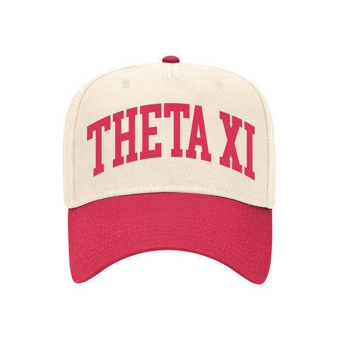 Collegiate Puff Embroidered Fraternity Hat