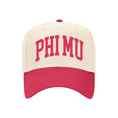 Collegiate Puff Embroidered Sorority Hat