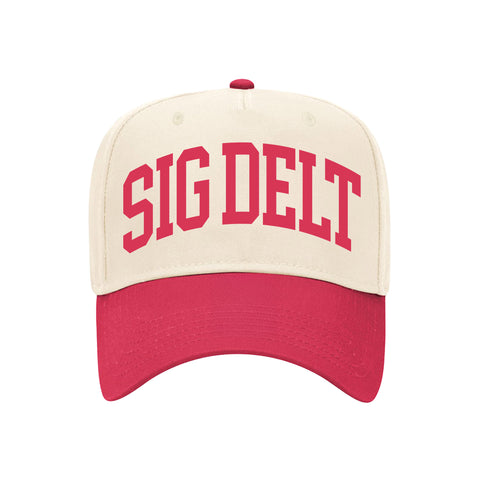 Collegiate Puff Embroidered Sorority Hat