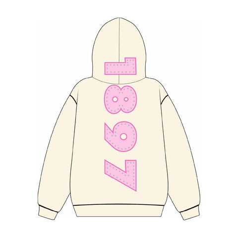 SDSU Kappa Delta Zip Up Hoodie