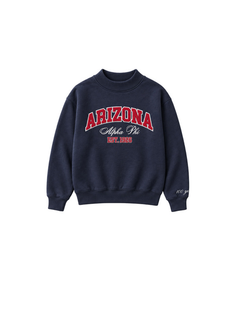 Alpha Phi HLH Mock Neck