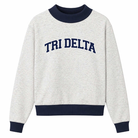 Off Campus Sorority Mock Neck