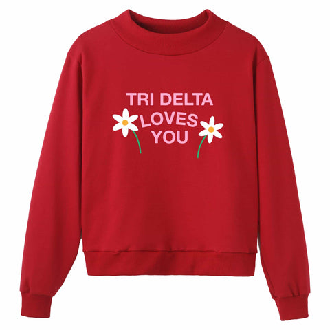 Rooting For You Sorority Mock Neck