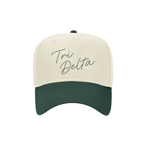 "Hand Written" Embroidered Sorority Hat