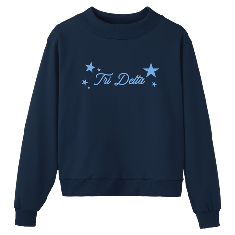 Sweet Dreams Sorority Mock Neck
