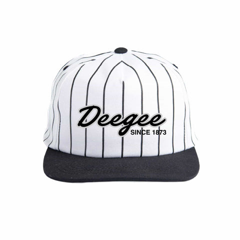 Silver and Black Embroidered Sorority Hat