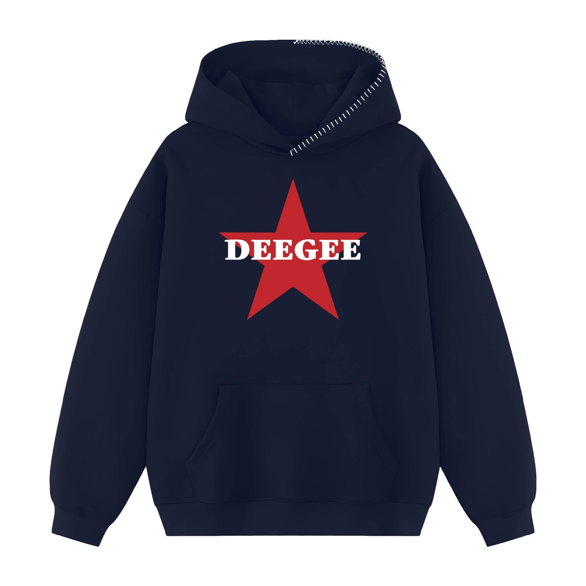 トップス IGUSA STAR STAMP HOODIE Rising Star Hood Stitch Sorority Hoodie – The Hang Loose Hut