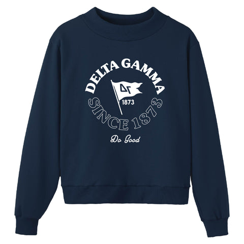 Flag is Raised Sorority Mock Neck