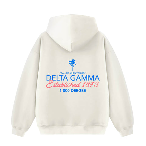 Sunset Hotline Sorority Hoodie