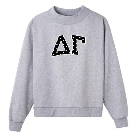 Spot On Sorority Mock Neck