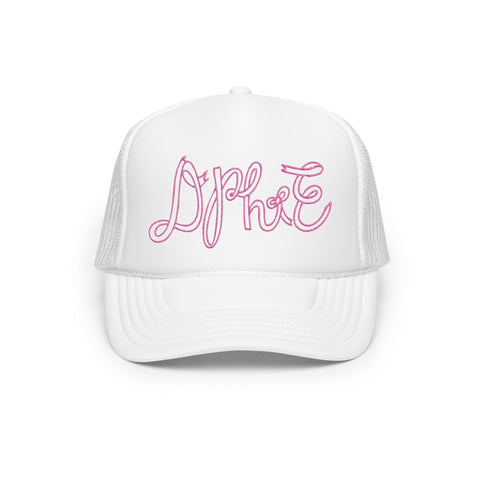 Written In Ribbon Embroidered Sorority Hat