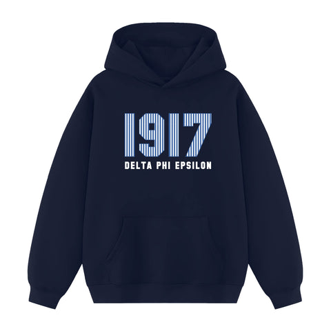 Pinstripe Year Sorority Hoodie