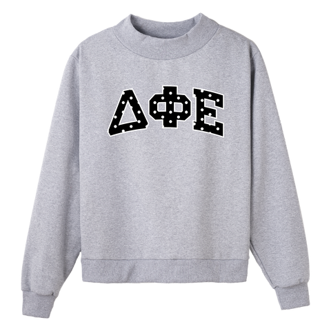 Spot On Sorority Mock Neck
