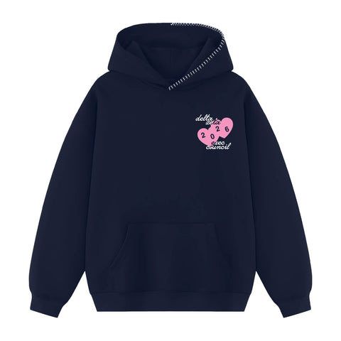 Love From Exec Hood Stitch Sorority Hoodie