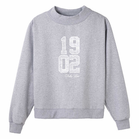 Lace League Sorority Mock Neck