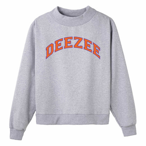 Purple and Orange Campus Colors Sorority Mock Neck