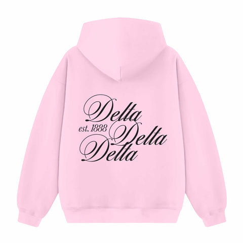 Secret Script Sorority Hoodie