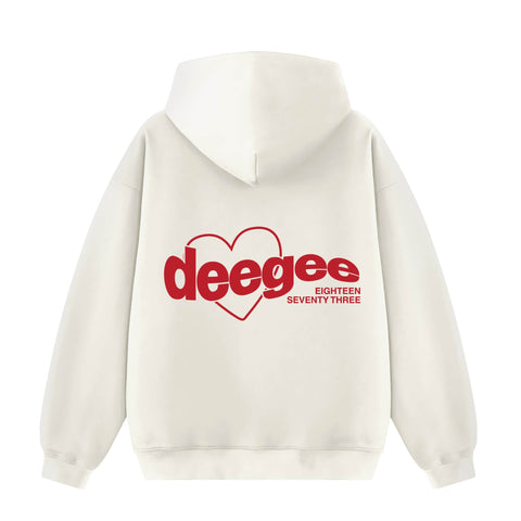 Lover Girl Cream Sorority Hoodie