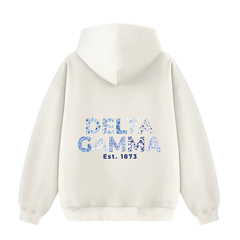 Printed Patch Letters VT Heavyweight Hoodie