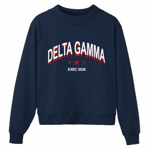 Top Tier Exec Sorority Mock Neck