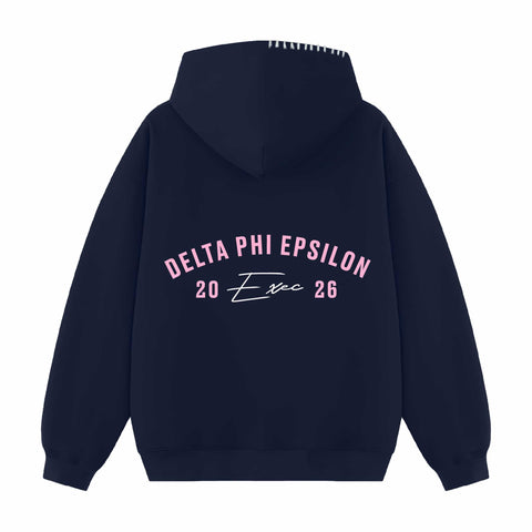 Rose Arc Exec Hood Stitch Sorority Hoodie