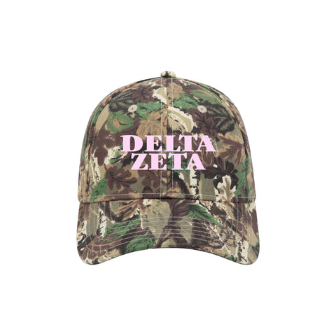 Classic Camo Embroidered Sorority Hat