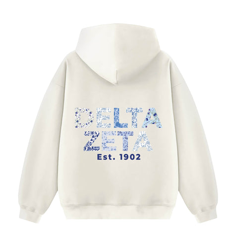 Printed Patch Letters VT Heavyweight Hoodie