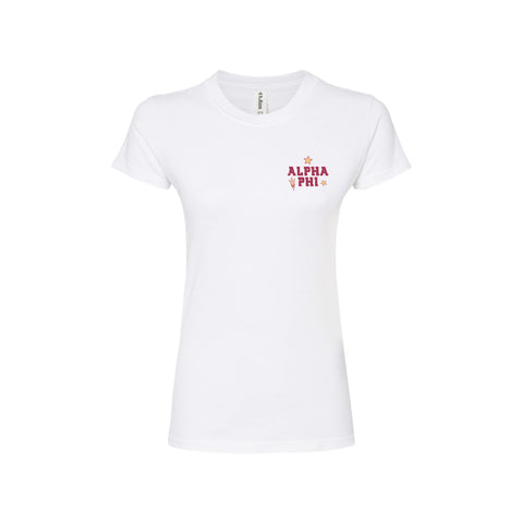 PO 18549 Alpha Phi Slim Fit Shirt