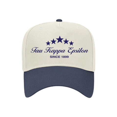 Five Star Embroidered Fraternity Hat