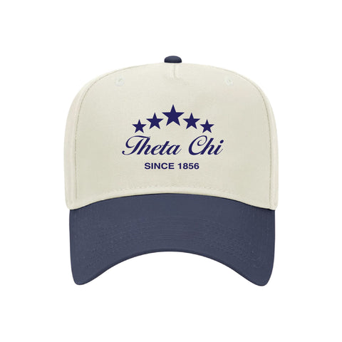 Five Star Embroidered Fraternity Hat