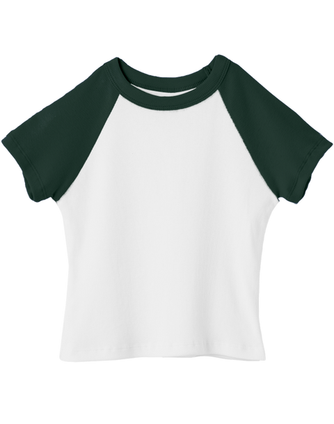 NEWPORT TEE (CROPPED - 2TONE)