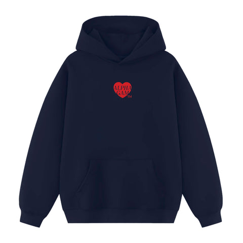 Full Heart Embroidered Sorority Hoodie