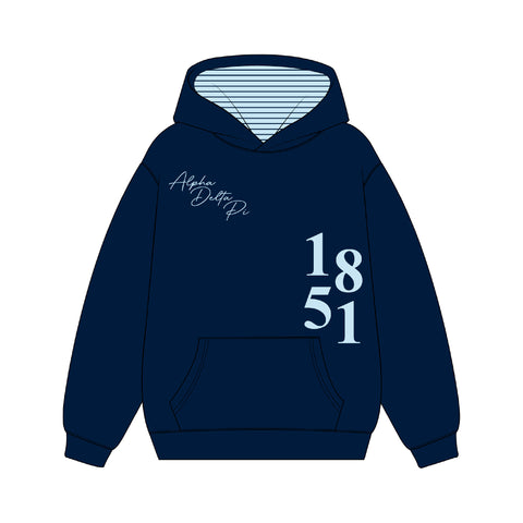 PO 16874 Alpha Delta Pi HLH Hoodie