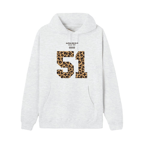 Leopard Sport Sorority Hoodie