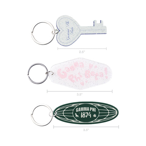 Sorority Keychain Mystery 3-Pack