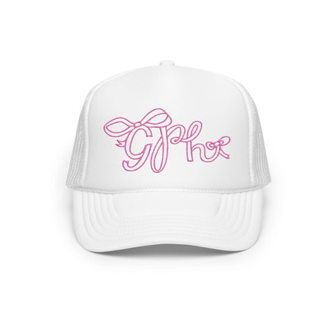 Written In Ribbon Embroidered Sorority Hat